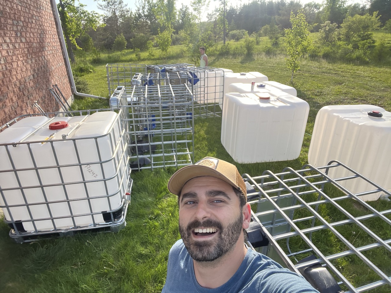 Water management — IBC tanks for irrigation systems